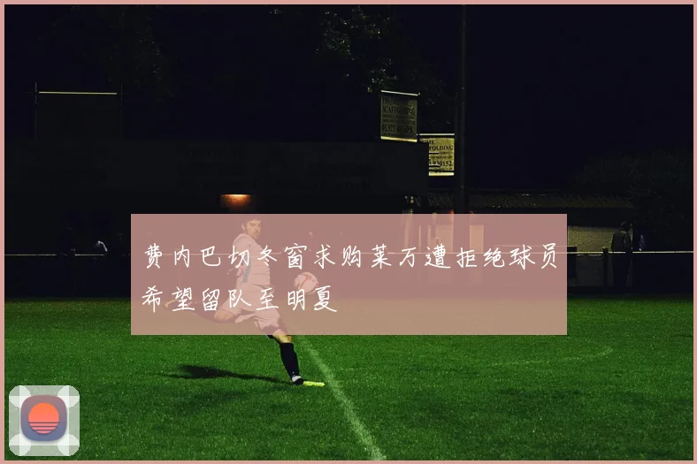 费内巴切冬窗求购莱万遭拒绝球员希望留队至明夏